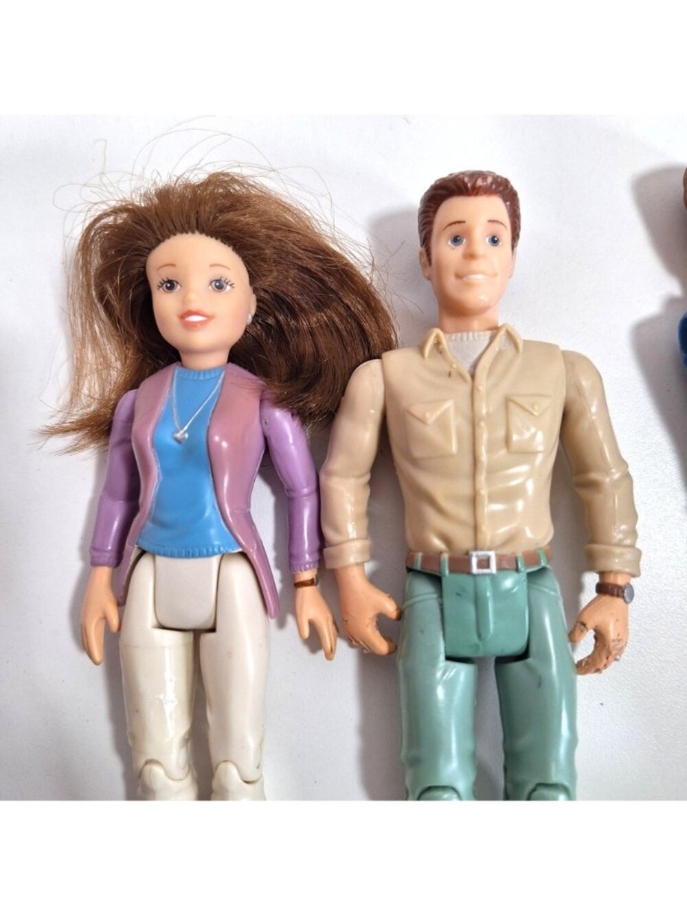 Loving Family Mom Dad Parents Girl Boy Men Women 7 Figure Lot 2002 - Picture 13 of 14